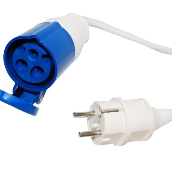 ADAPTADOR FICHA SCHUKO P/FICHA FÊMEA INDUSTRIAL